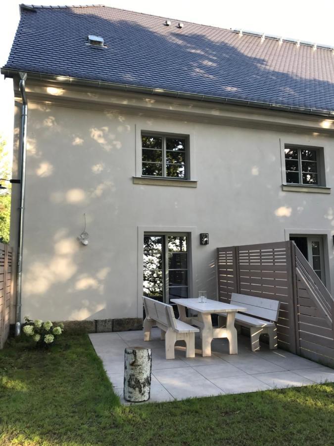 Farmhouse Eckartsberg Im Zittauer Gebirge - Gemuetliche Und Moderne Ferienwohnungen Mit Terrasse Экстерьер фото